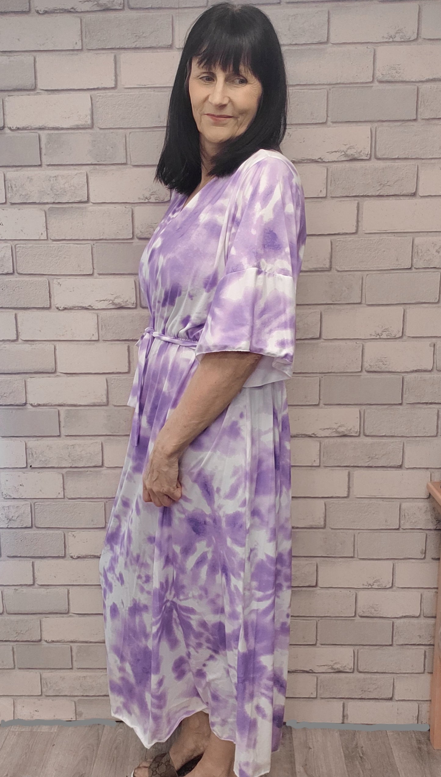Tara Maxi Dress With Tie Belt