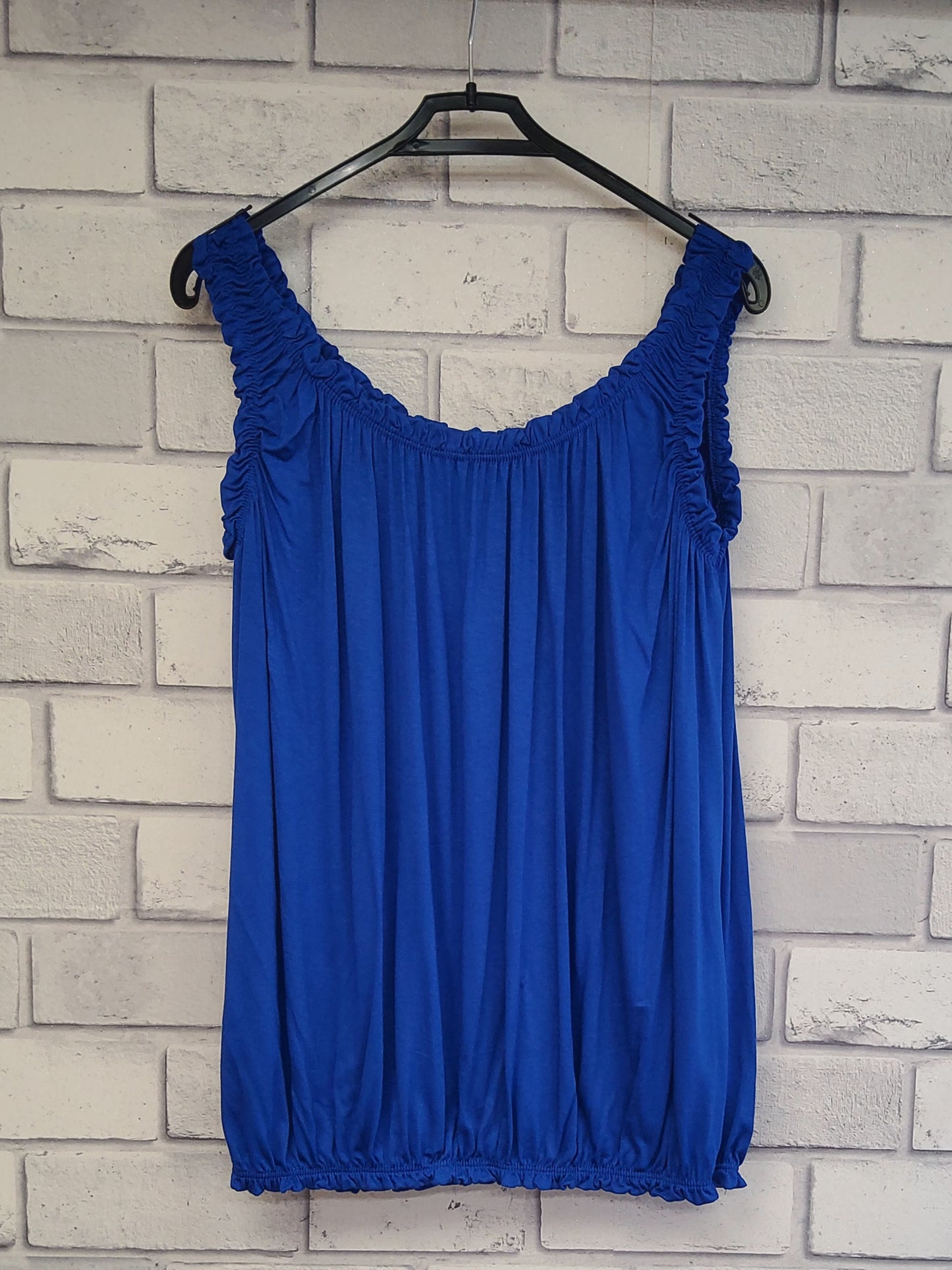 Vest Top With Ruffle Detail