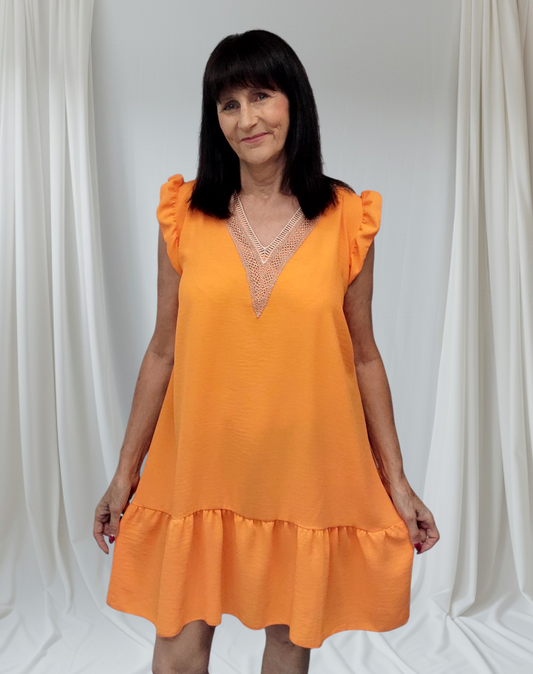 Olga Short Sleeve Summer Dress
