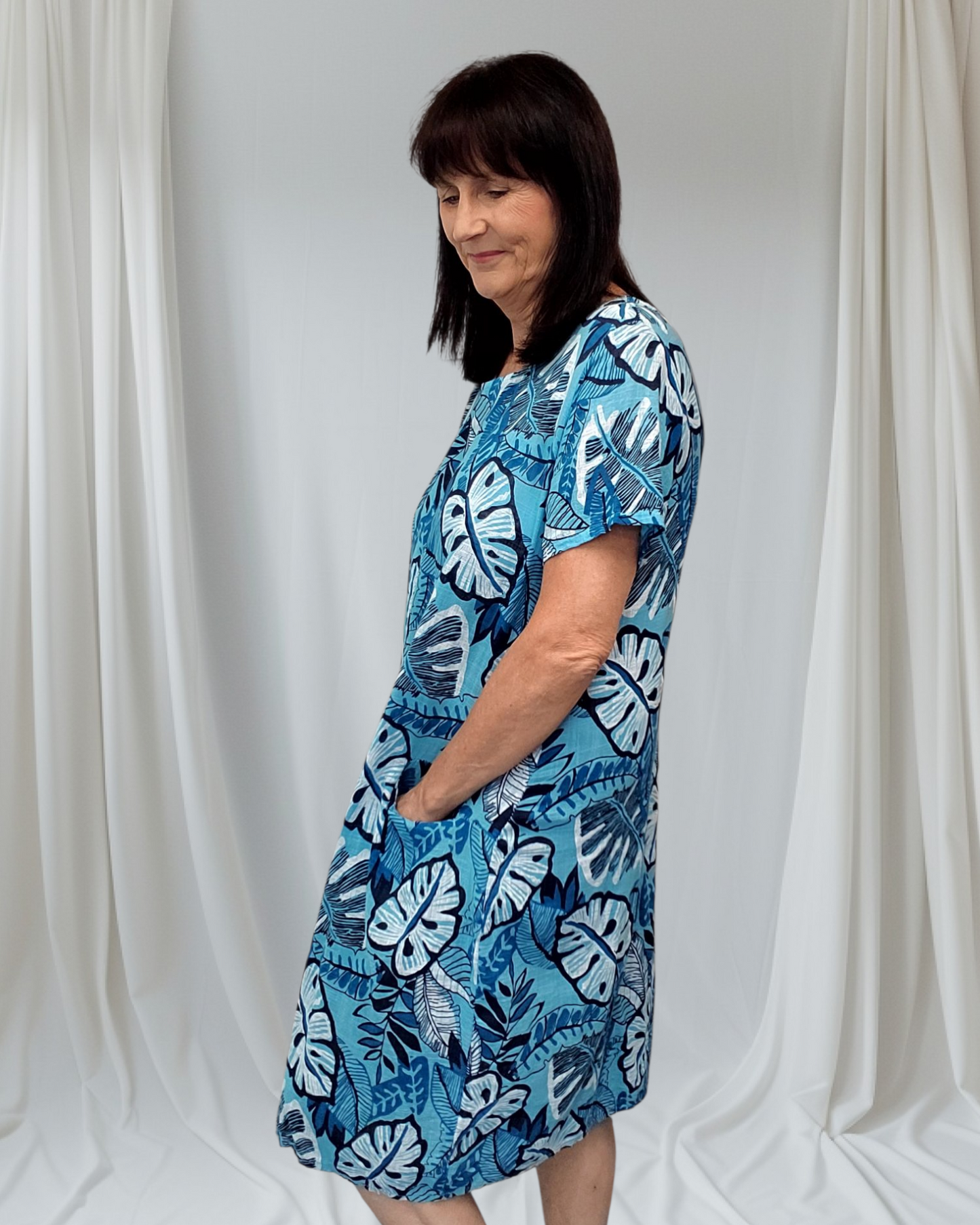 Octavia Summer Dress With Pockets - Couture Boutique