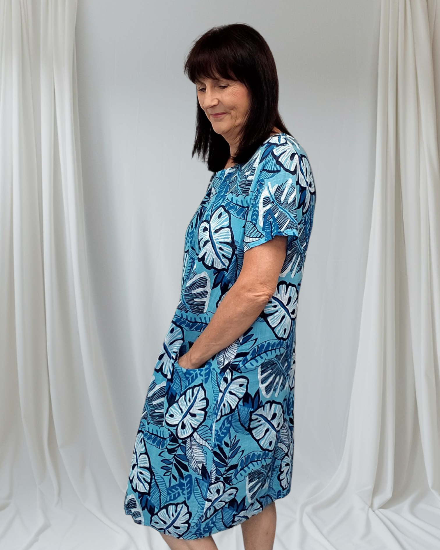 Octavia Summer Dress With Pockets - Couture Boutique