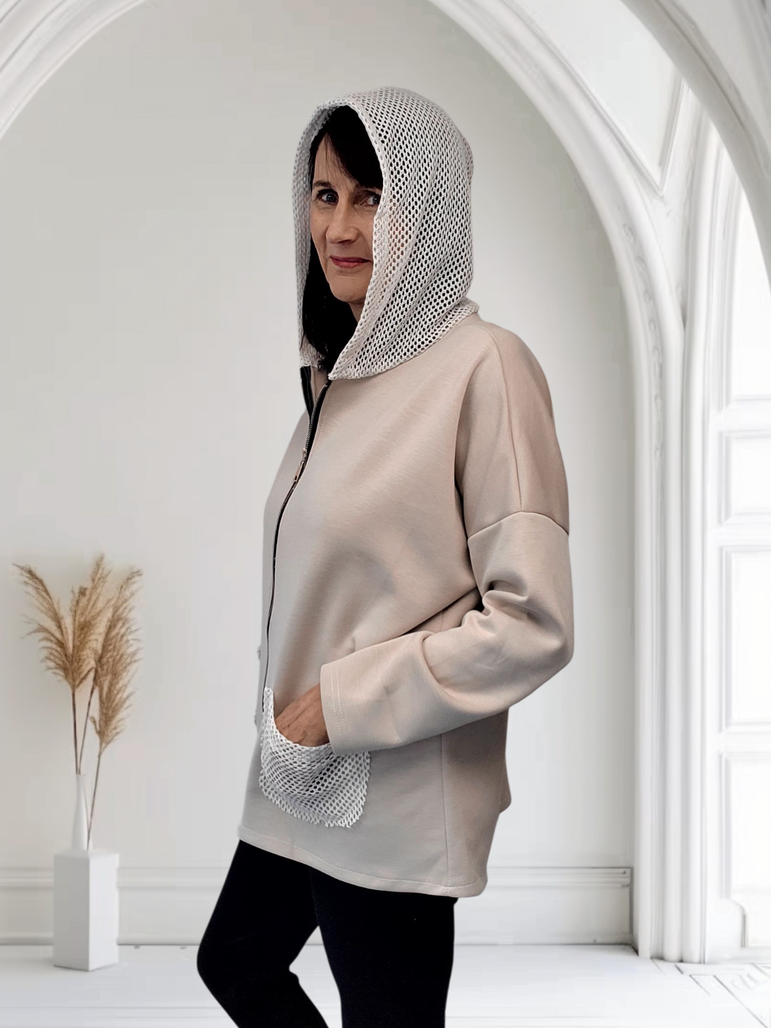 Jess Women’s Lightweight Jacket – Stylish, Comfortable, Onesize  12-20 - Couture Boutique