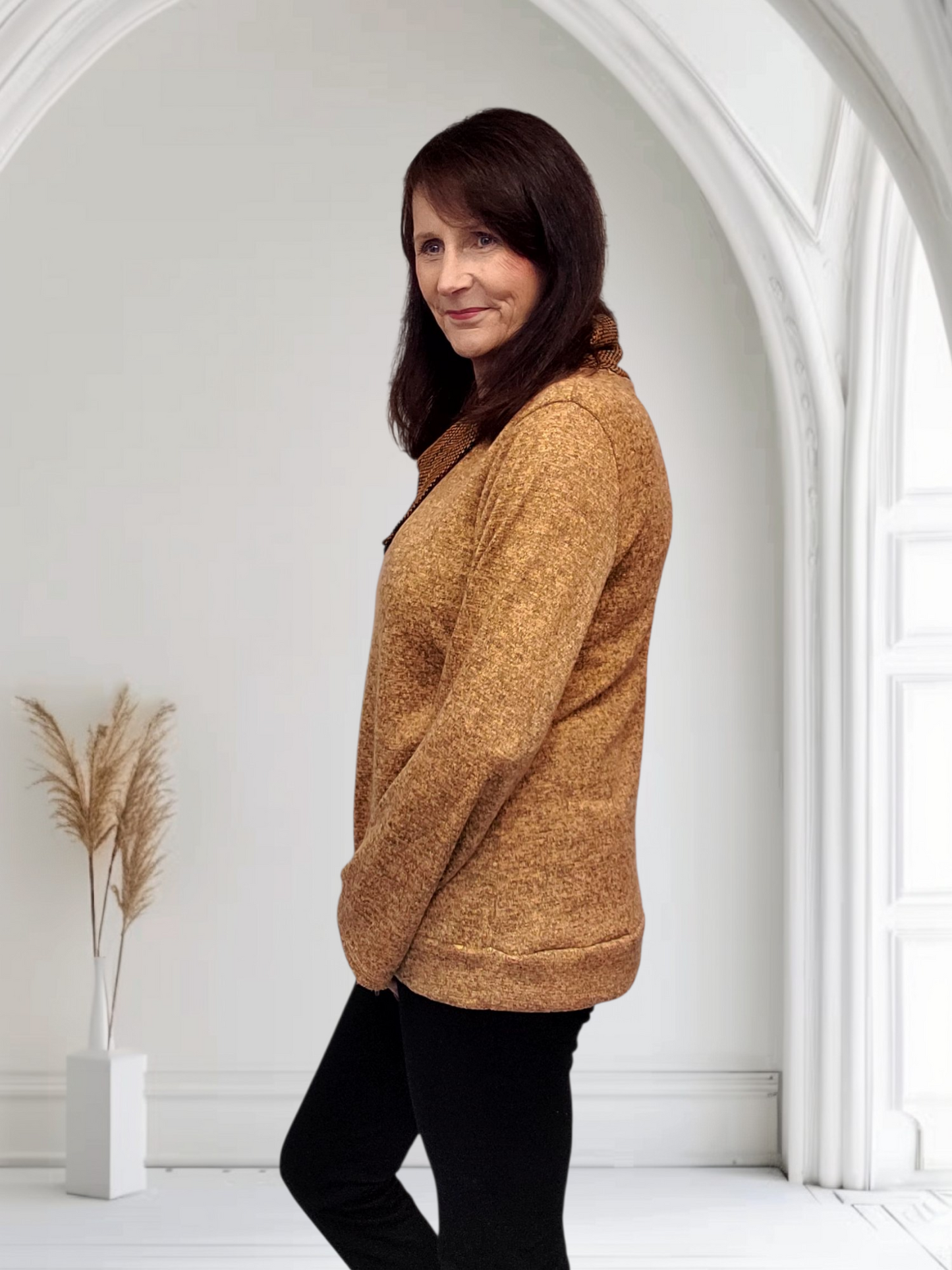 Katlin Colorburst Elegance  Ladies’ Multi-Tone Top, Onesize 12-20