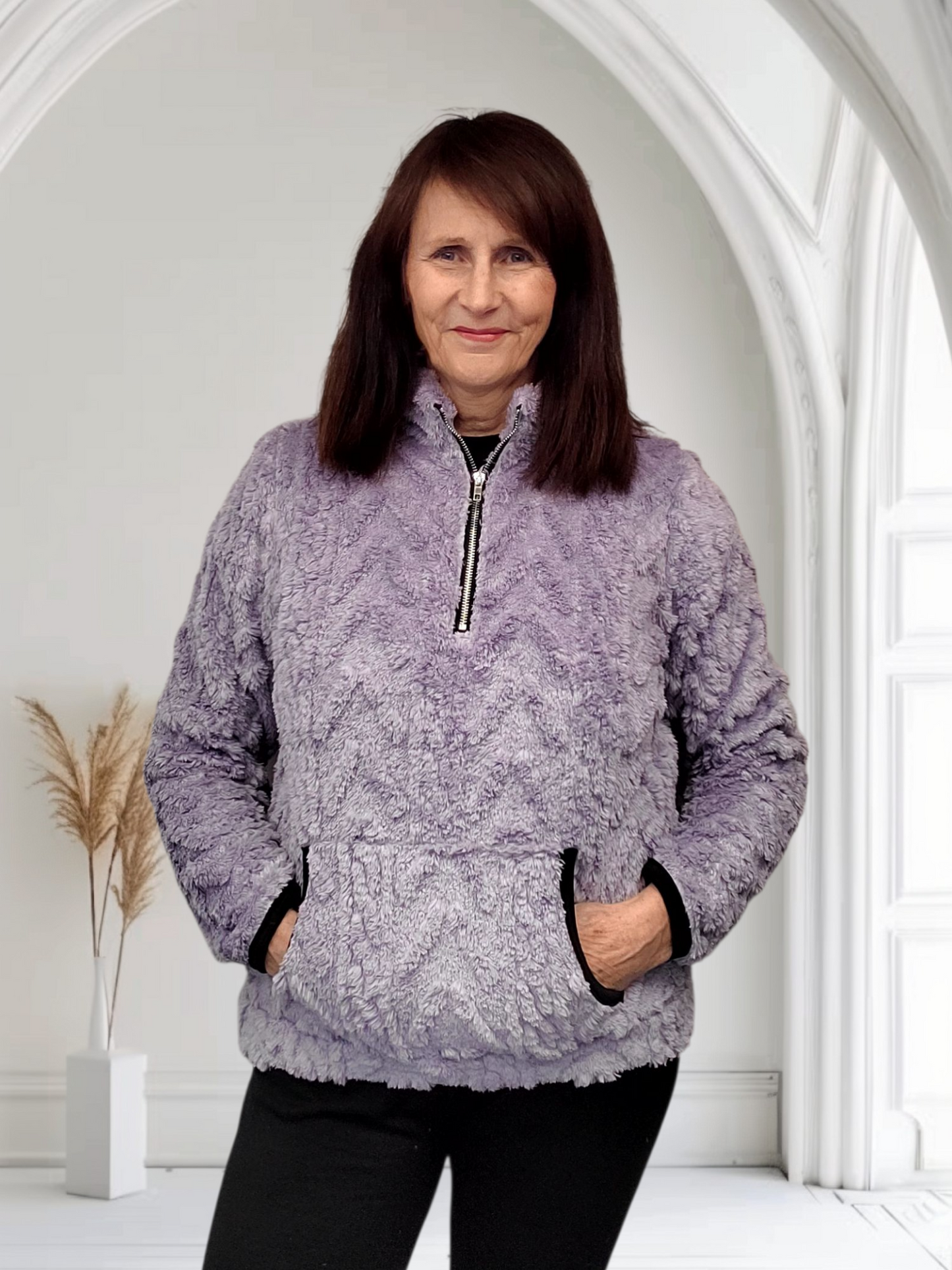 Zana Women’s Soft Long Sleeve Top, 3 Sizes