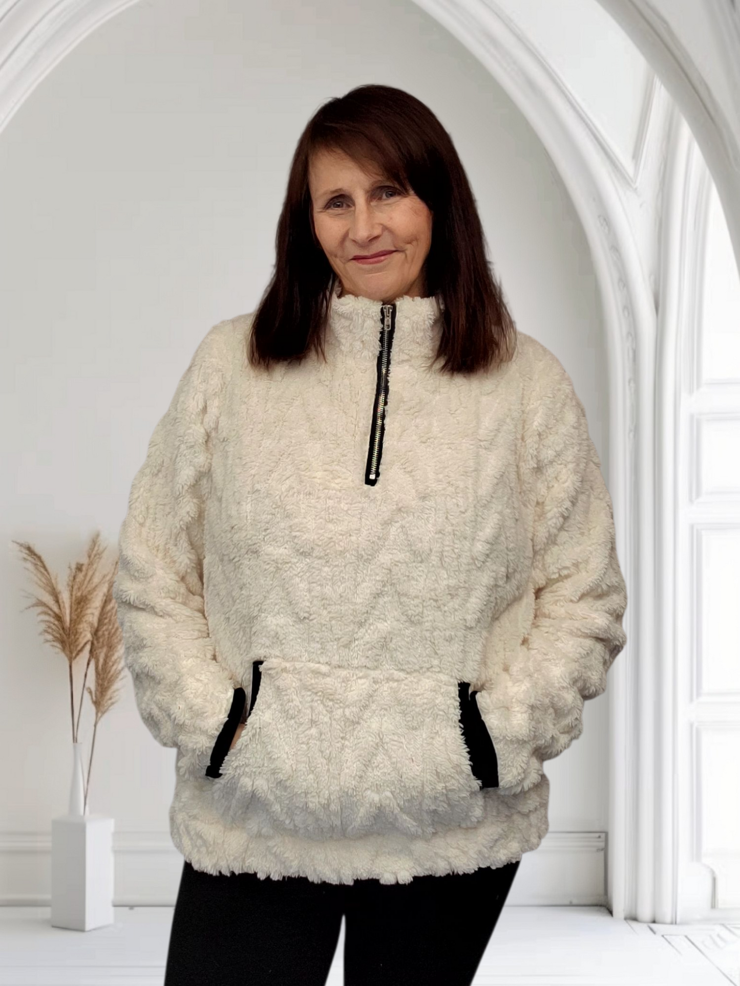 Zana Women’s Soft Long Sleeve Top, 3 Sizes