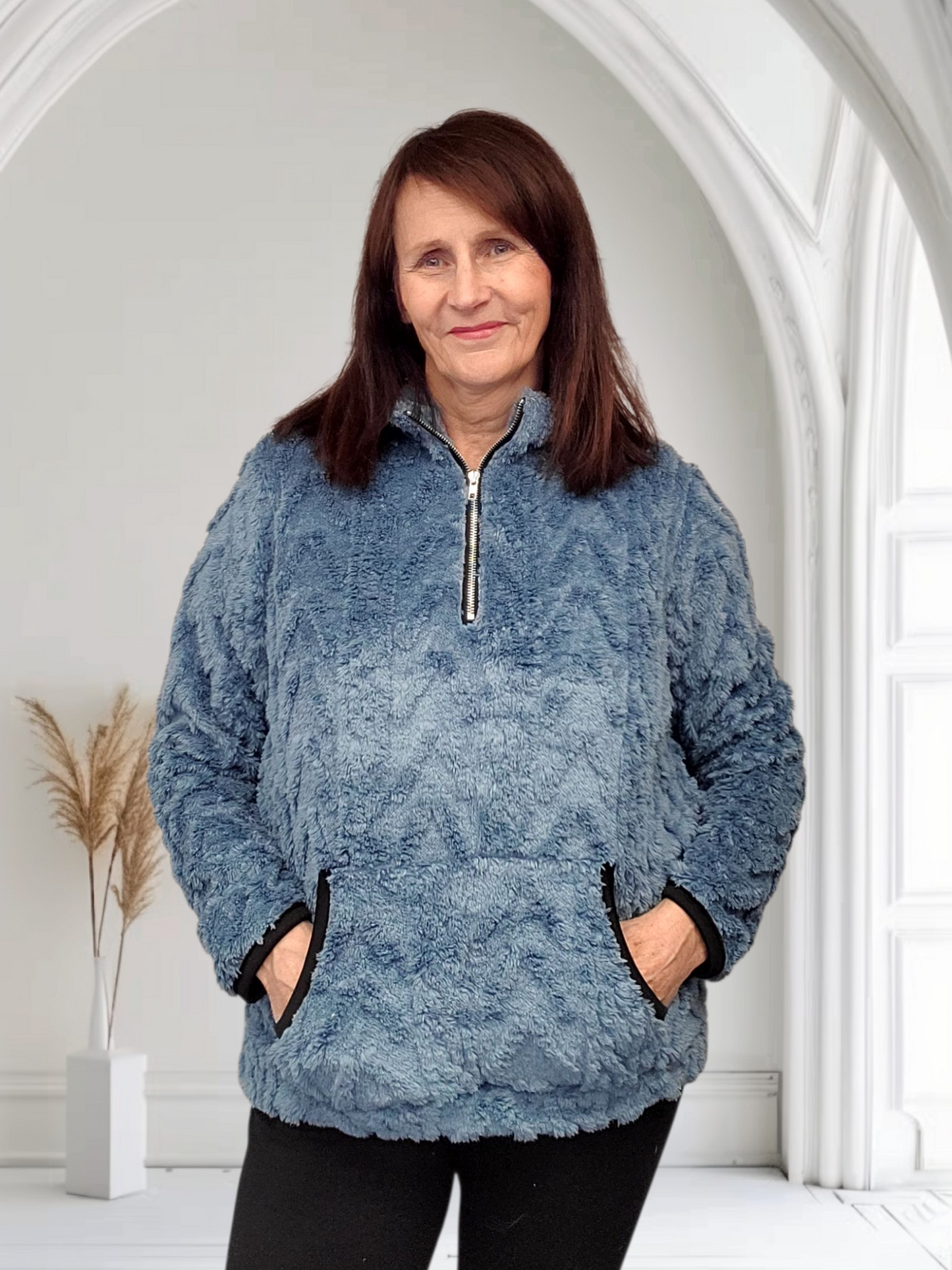 Zana Women’s Soft Long Sleeve Top, 3 Sizes