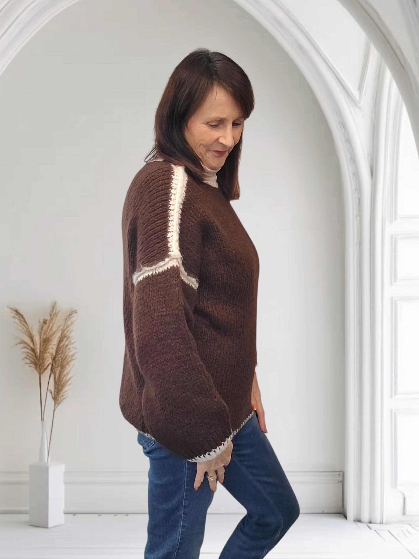 Wilma Women’s Soft Knit Jumper – Casual Everyday Sweater Size 12-20