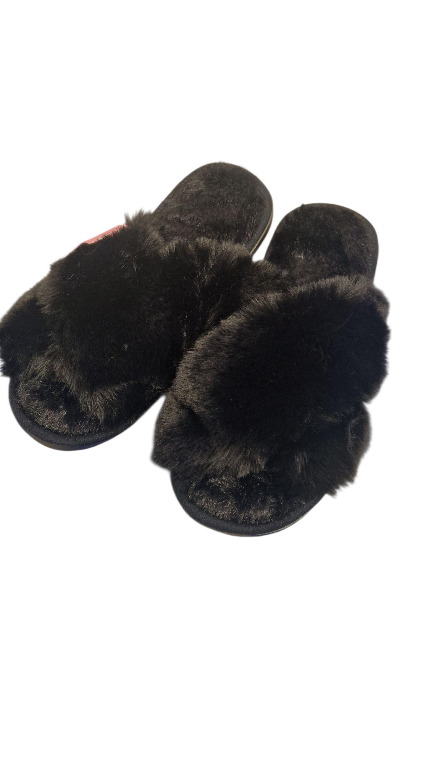 Faux Fur Slippers Size 3-8