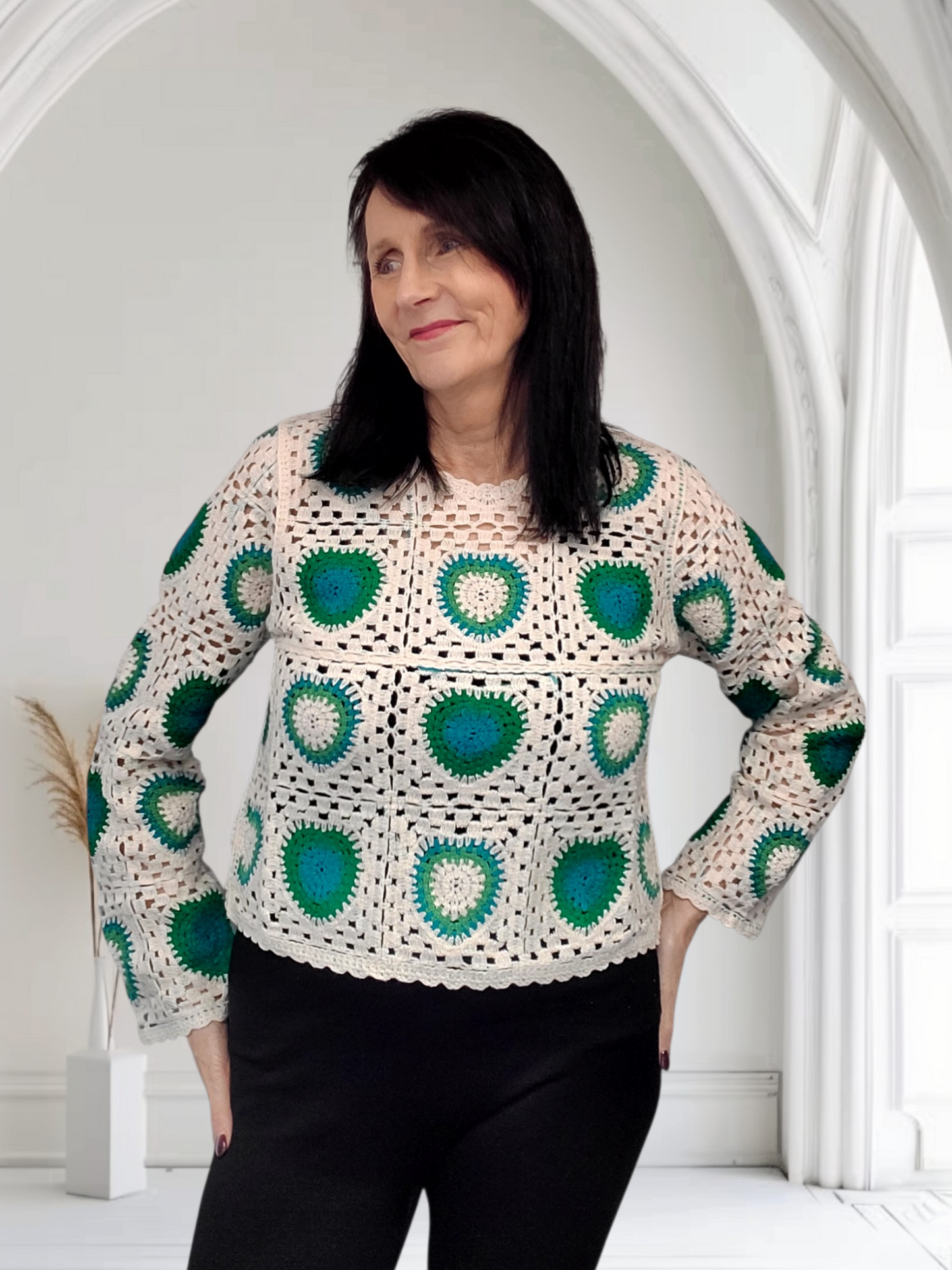 Camila Heart Crochet tops - Couture Boutique