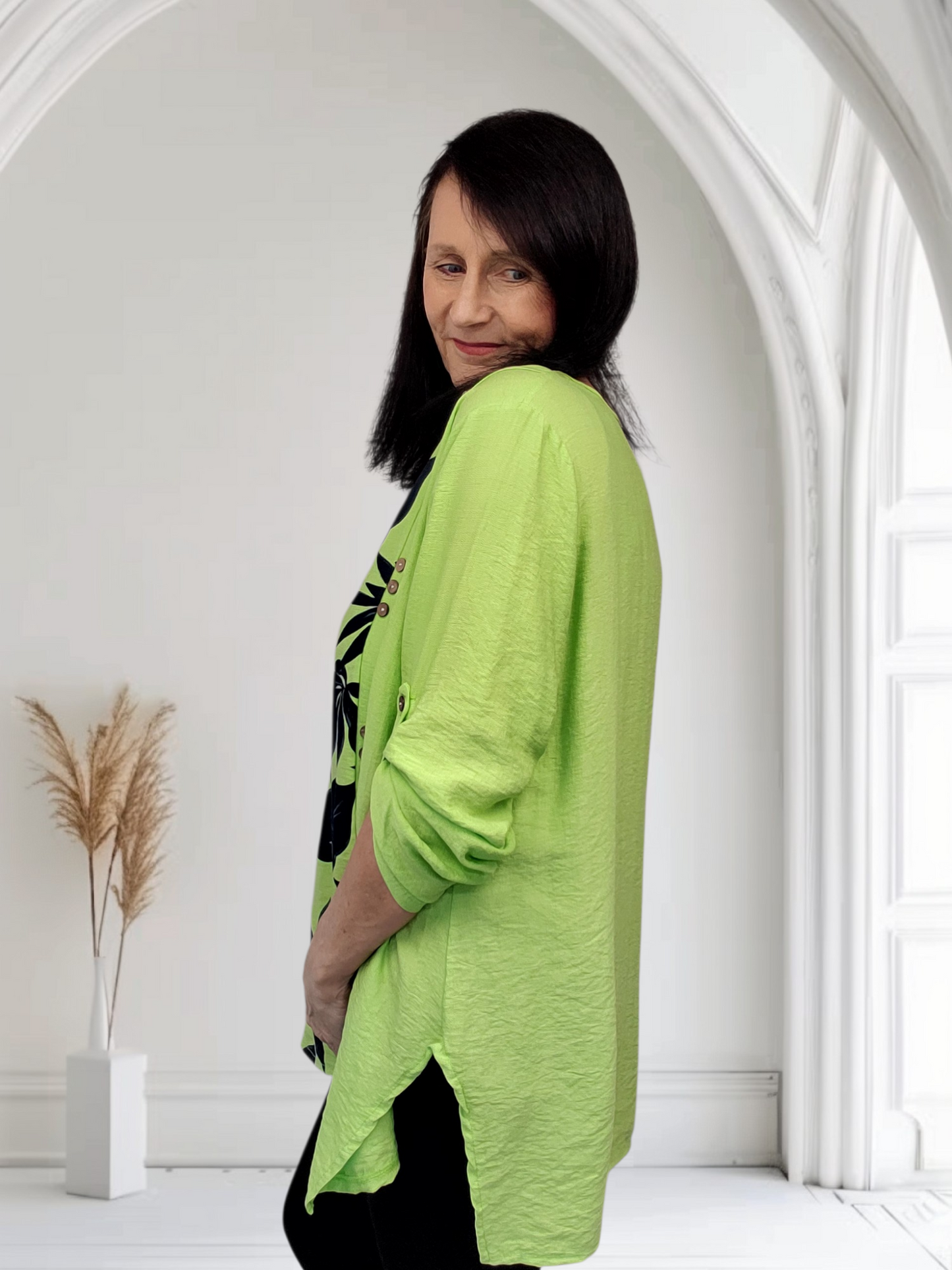 Crissy Leaf Top - Couture Boutique