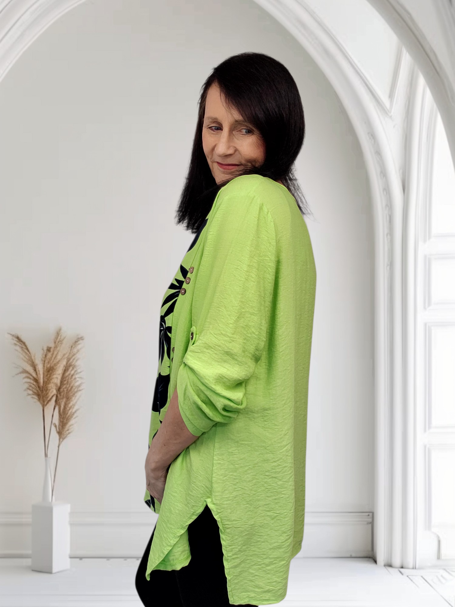 Crissy Leaf Top - Couture Boutique