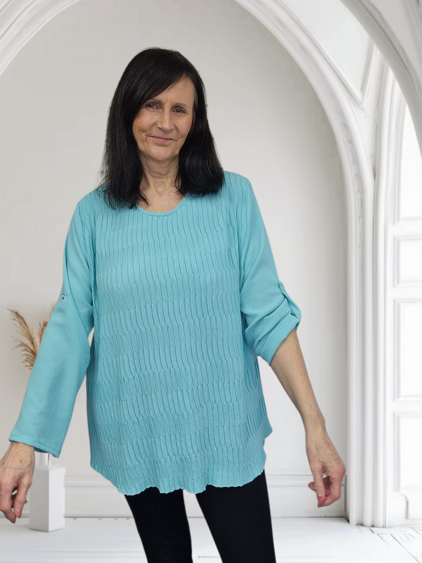 Harmony Pleated  Front top