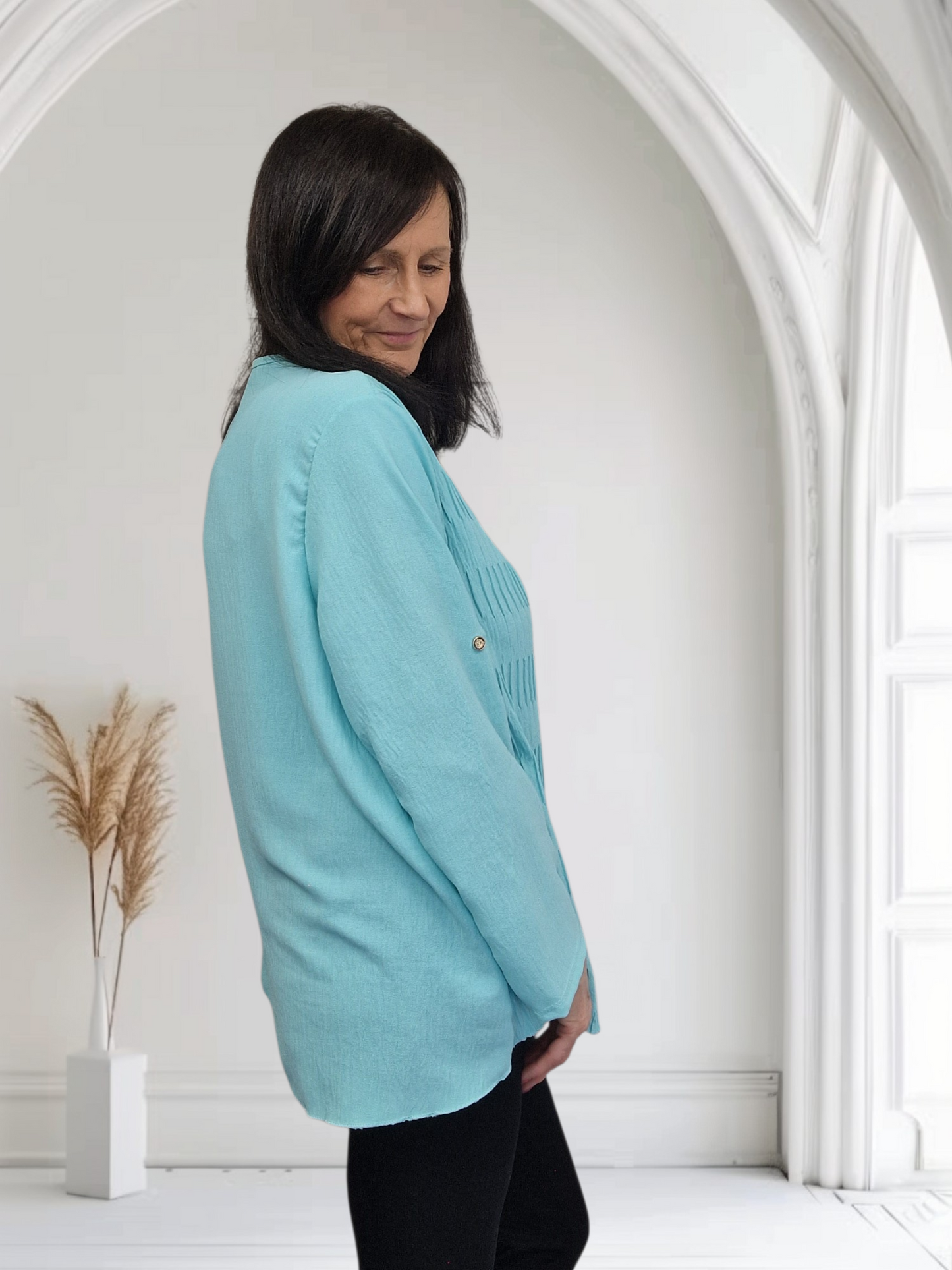 Harmony Pleated  Front top