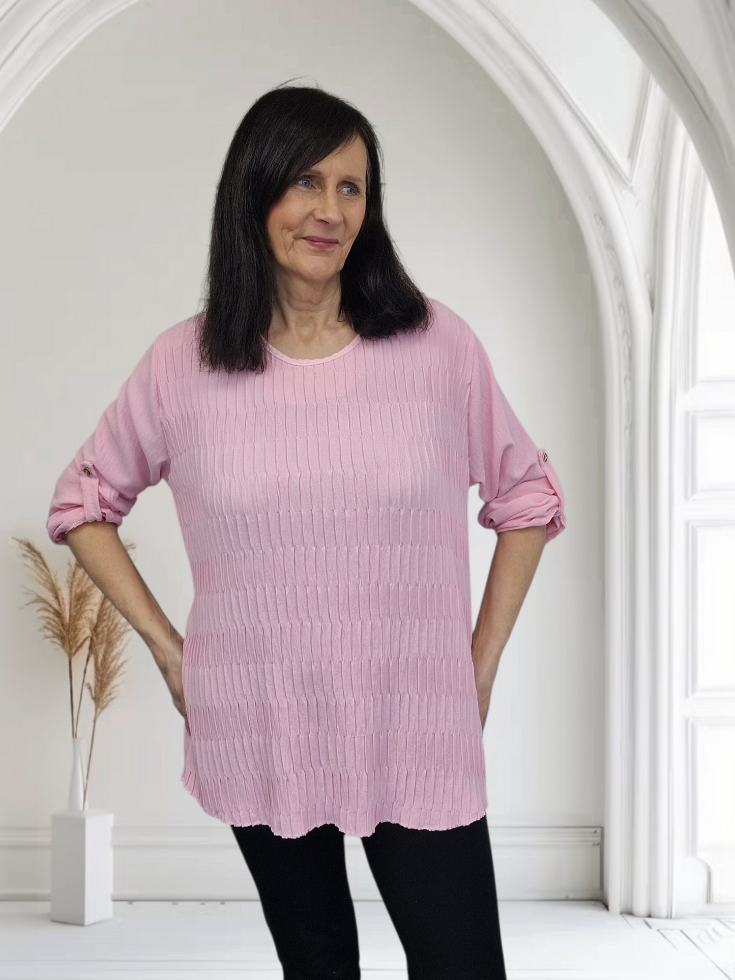 Harmony Pleated  Front top