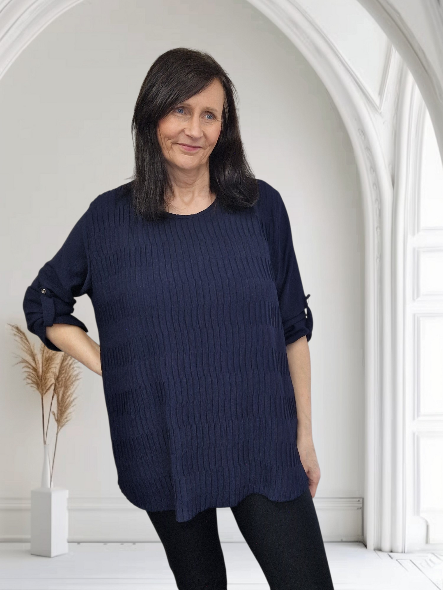 Harmony Pleated  Front top