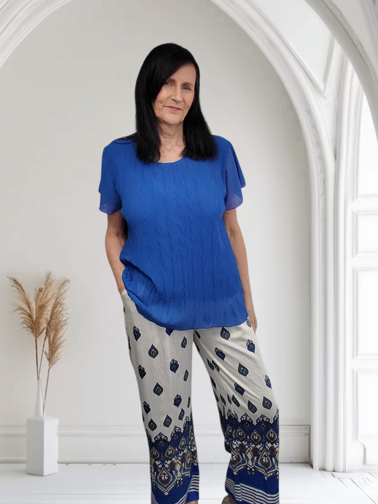 Ladies Boho Chic Trousers – Lightweight Summer Pants