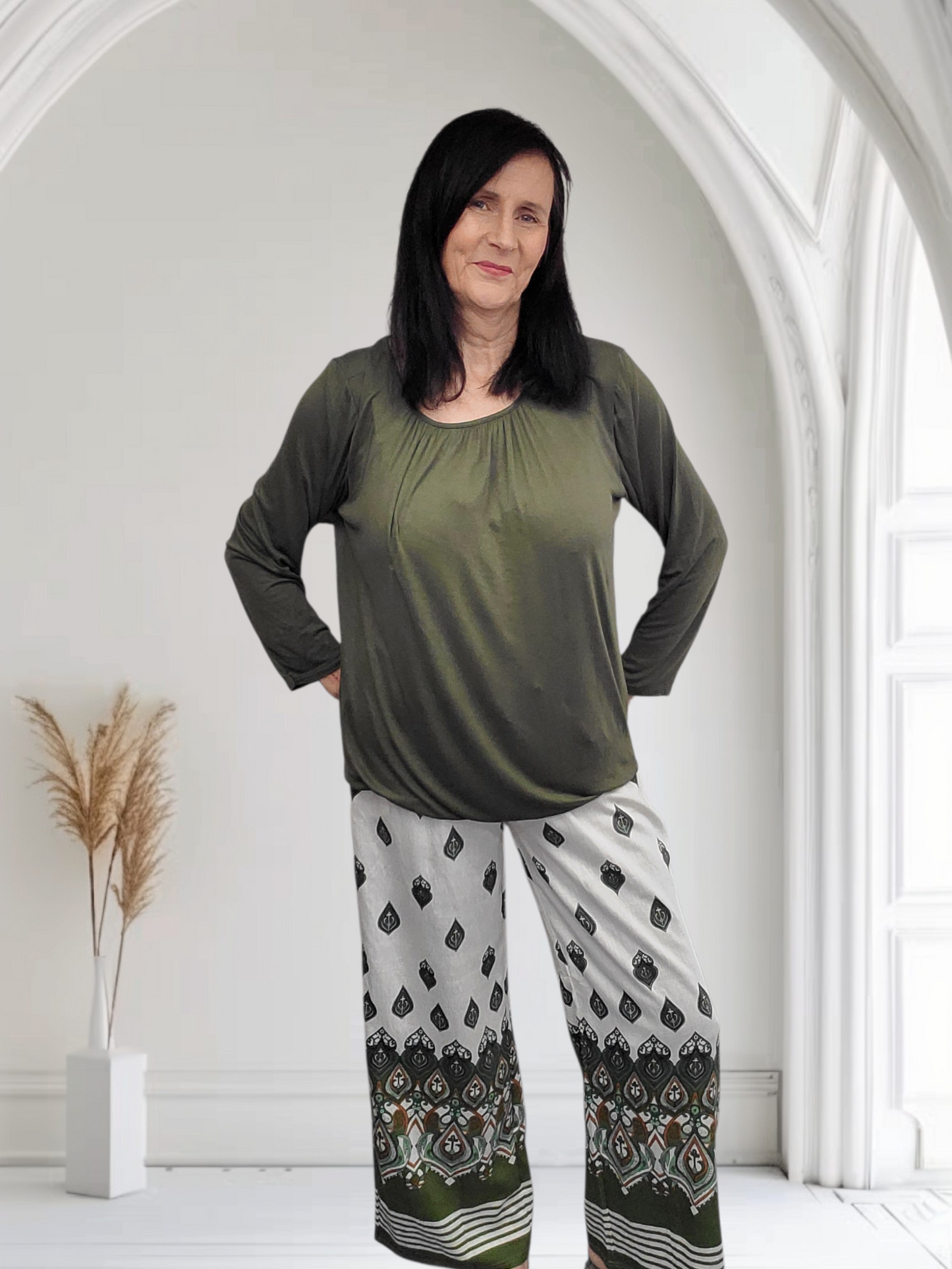 Ladies Boho Chic Trousers – Lightweight Summer Pants