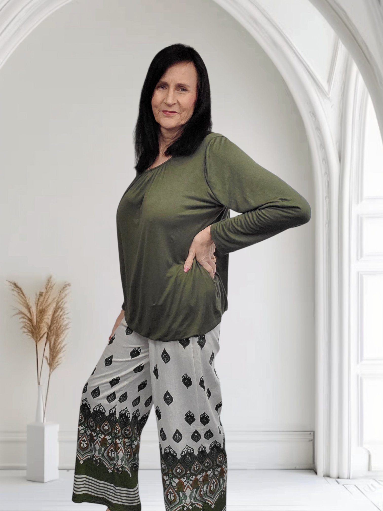 Ladies Boho Chic Trousers – Lightweight Summer Pants
