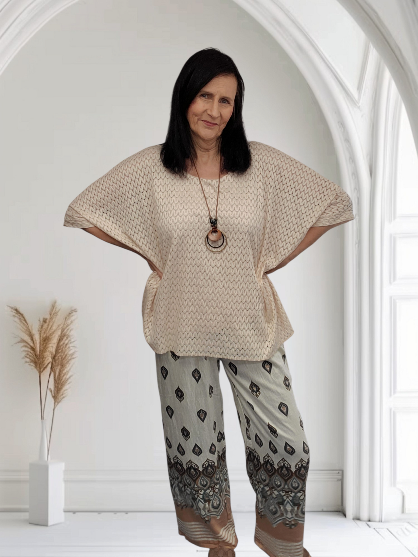 Ladies Boho Chic Trousers – Lightweight Summer Pants