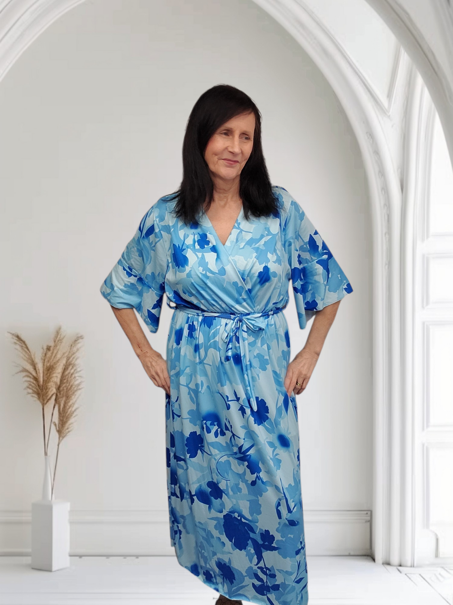 Bess Women’s Maxi Dress with Elastic Waist