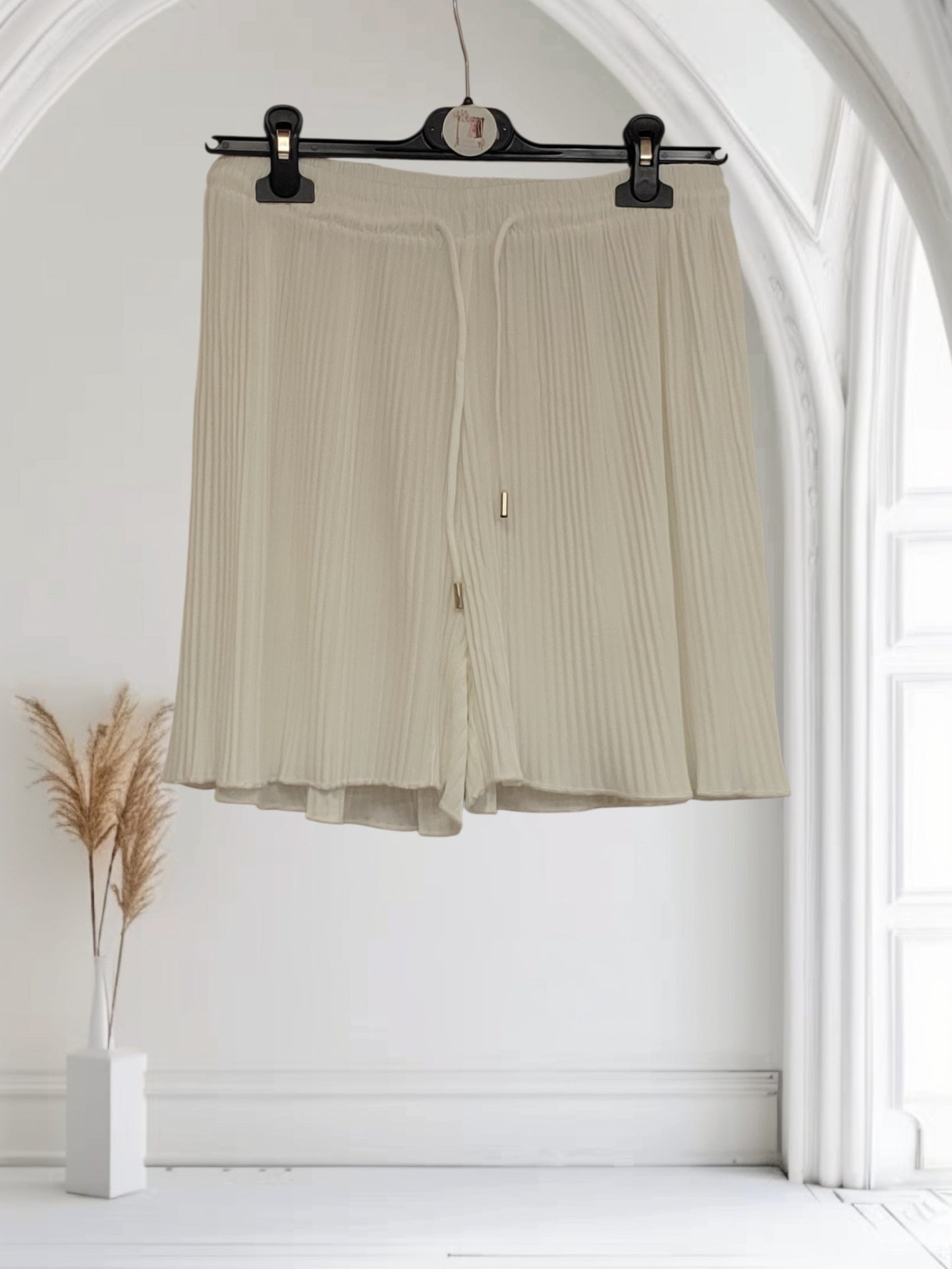 Pleated Drawstring Shorts | One Size Fits Up to UK 18 | Available in 10 Colours
