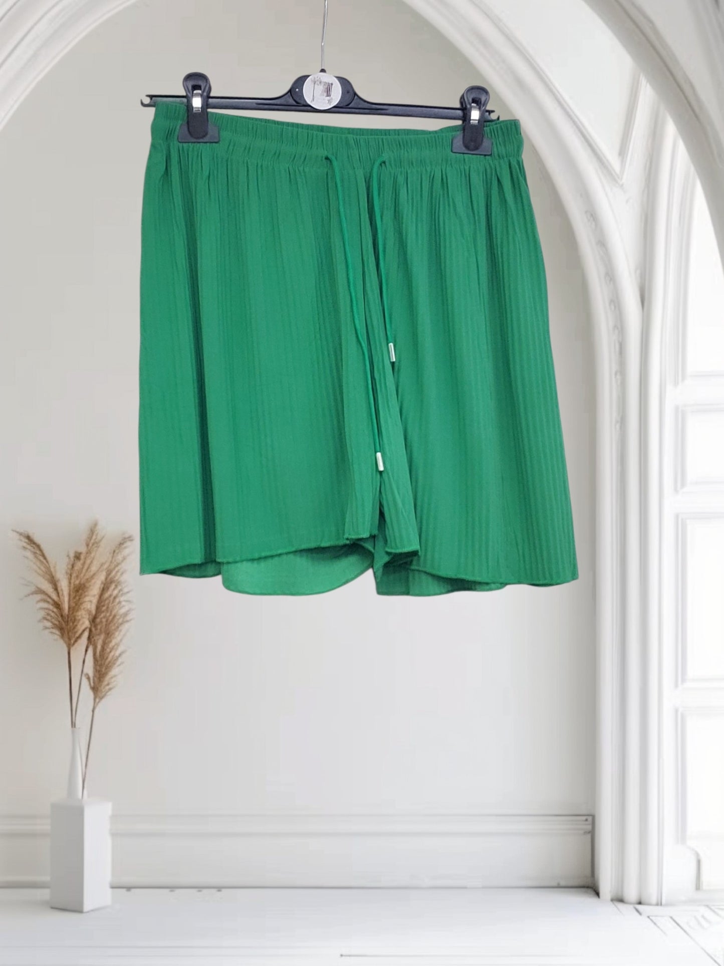 Pleated Drawstring Shorts | One Size Fits Up to UK 18 | Available in 10 Colours