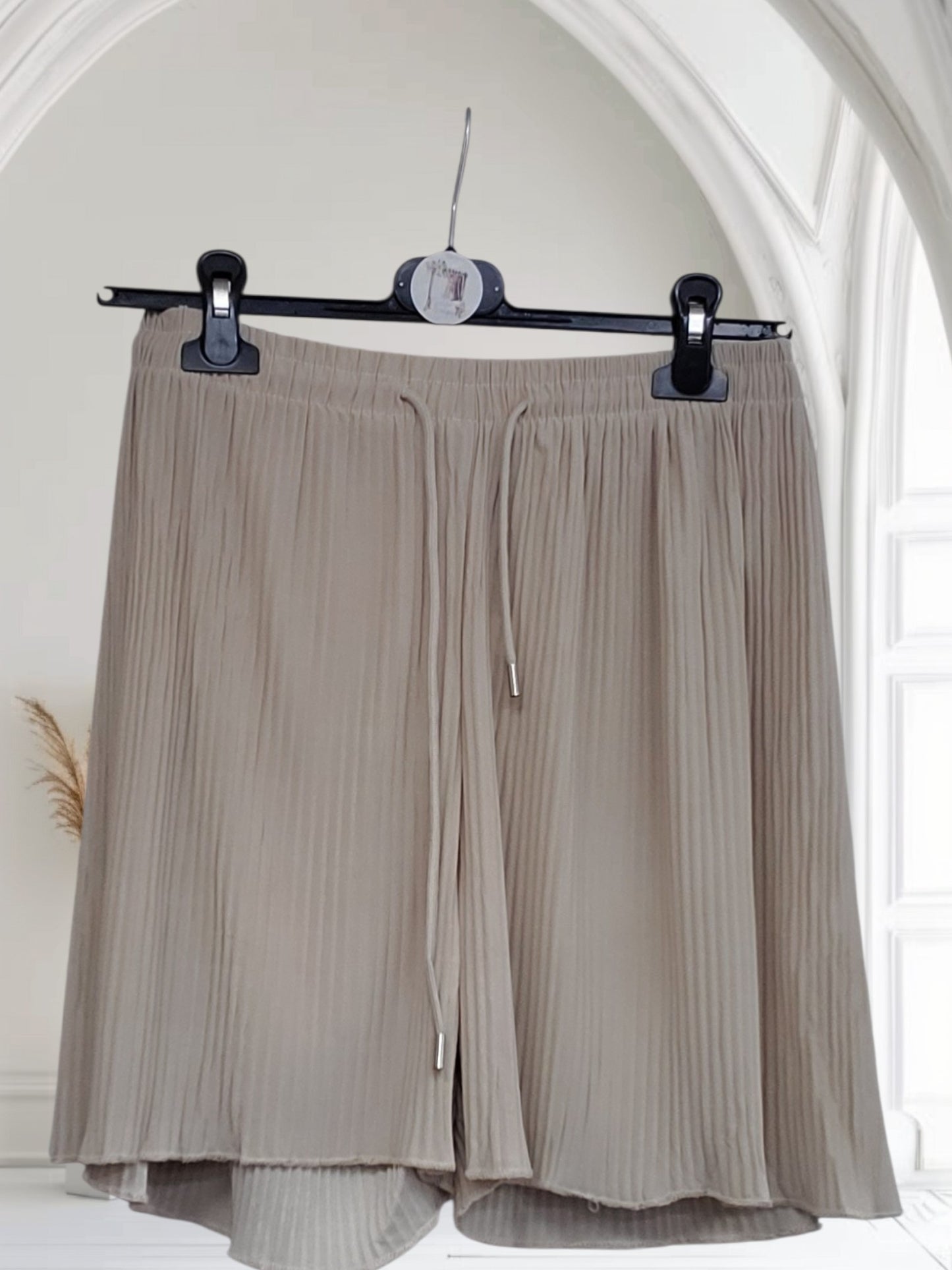 Pleated Drawstring Shorts | One Size Fits Up to UK 18 | Available in 10 Colours