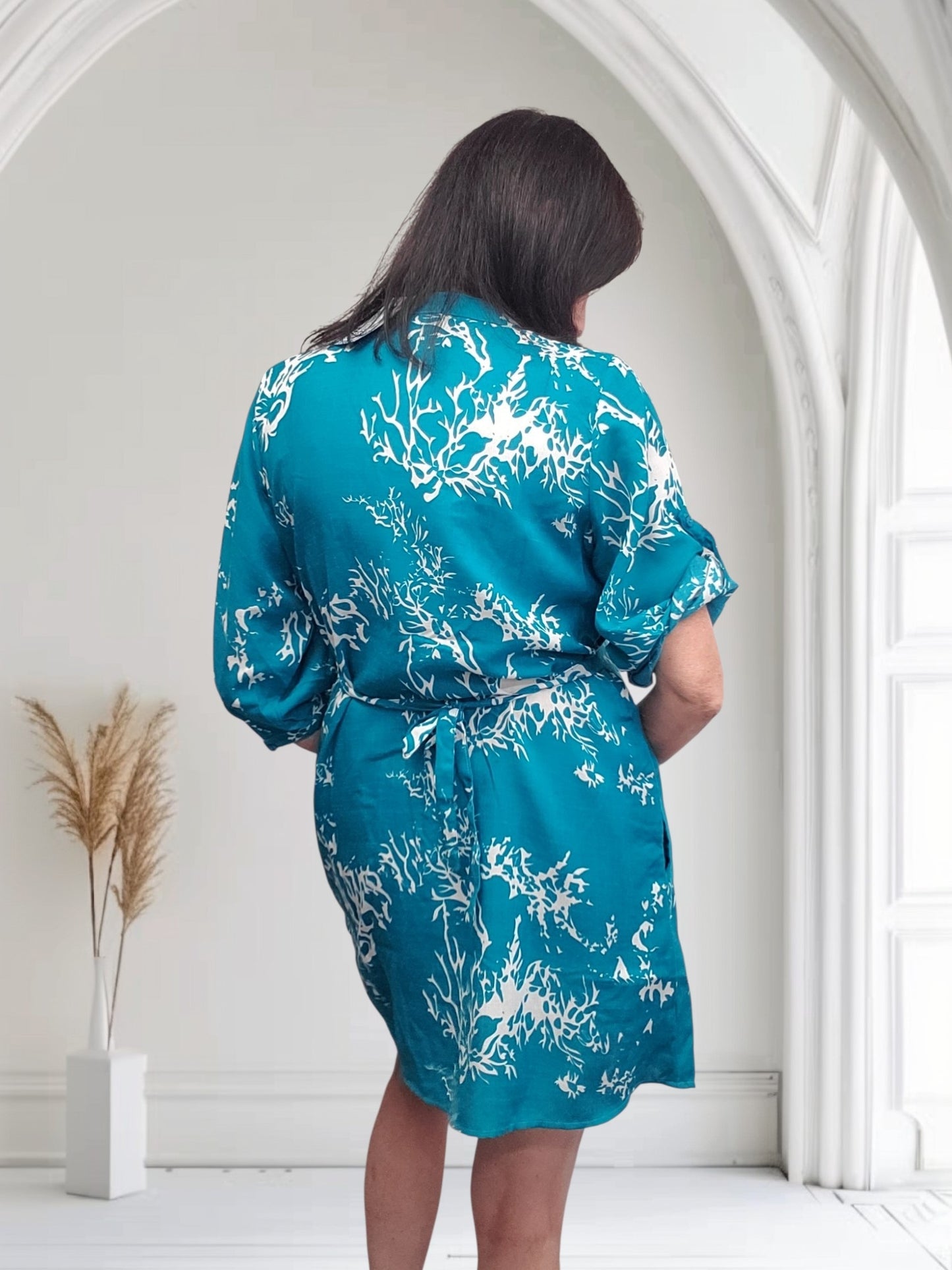 Veronica Tie Waist Dress with Pockets | One Size UK 12–16