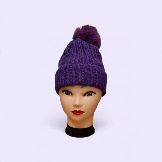Ladies Winter Pom Pom Hats