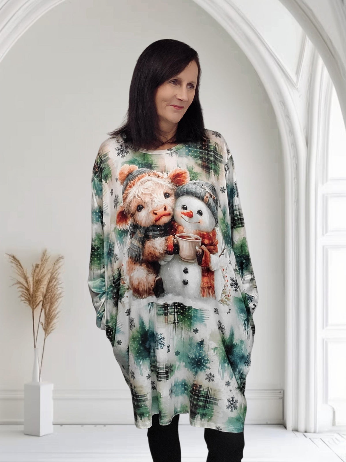 Ladies Christmas Character Tunics 5 Designs