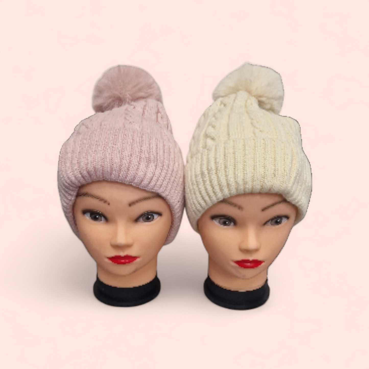 Faux Fur Bobble Hat