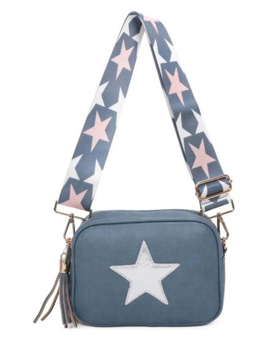 Crossbody Bag With Star Front