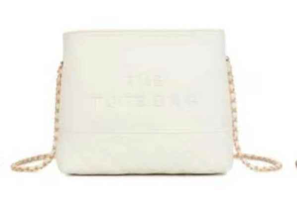 The Tote Bag Quilted Crossbody Bag – Lilac, White & Yellow