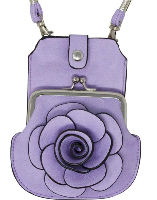 Flower Phone Bag Crossbody Purse