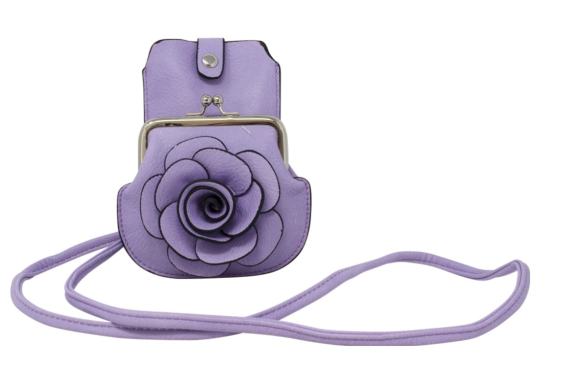 Flower Phone Bag Crossbody Purse