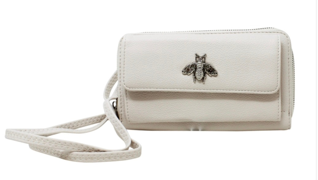 Crossbody  Double  Zipper  Wallet/Bag