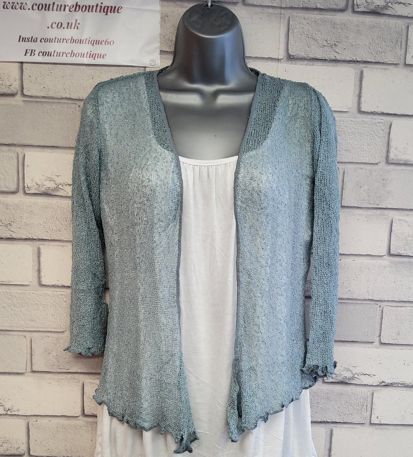 Trisha Short Shrug Cardigan - Couture Boutique