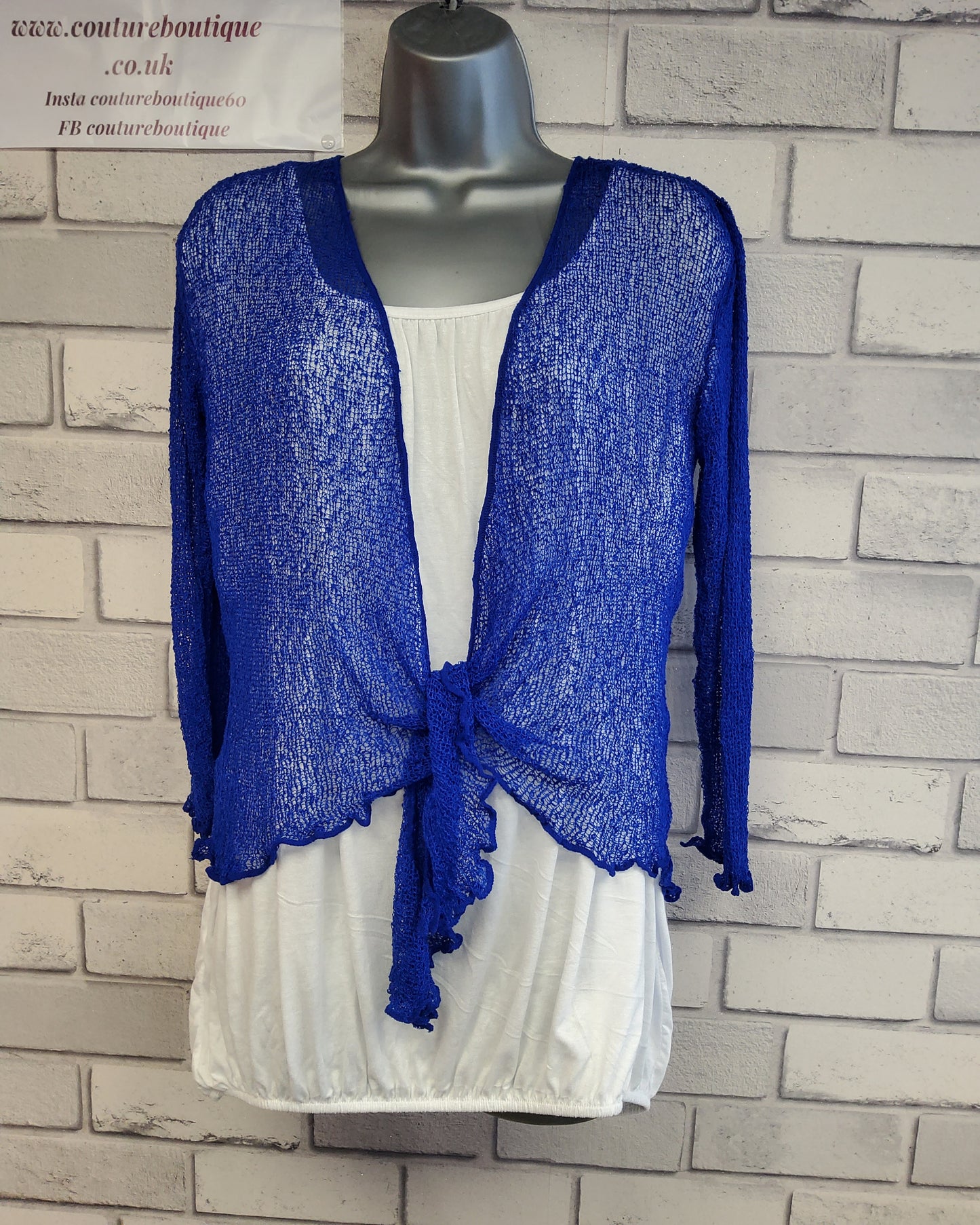 Trisha Short Shrug Cardigan - Couture Boutique