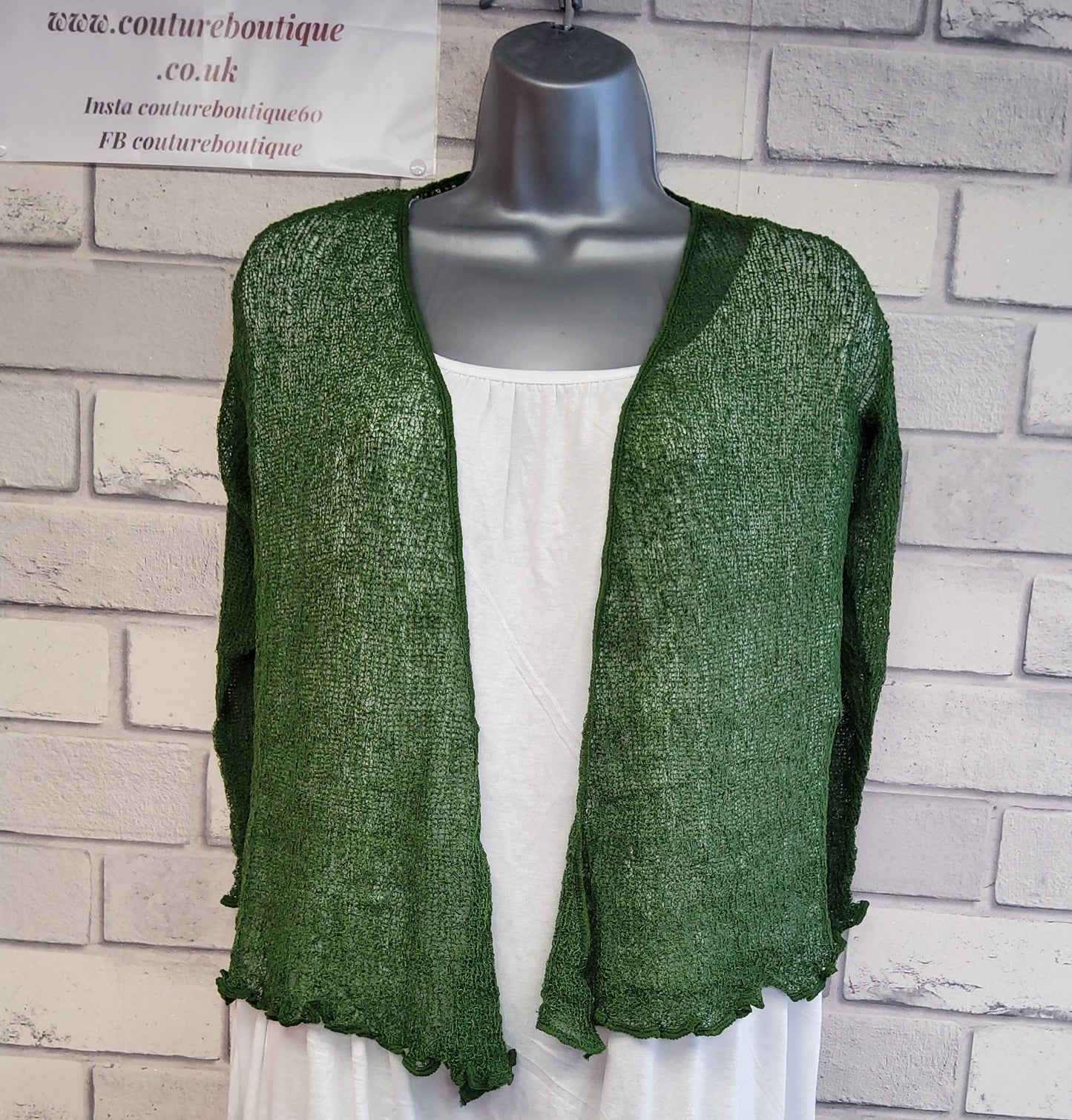 Trisha Short Shrug Cardigan - Couture Boutique