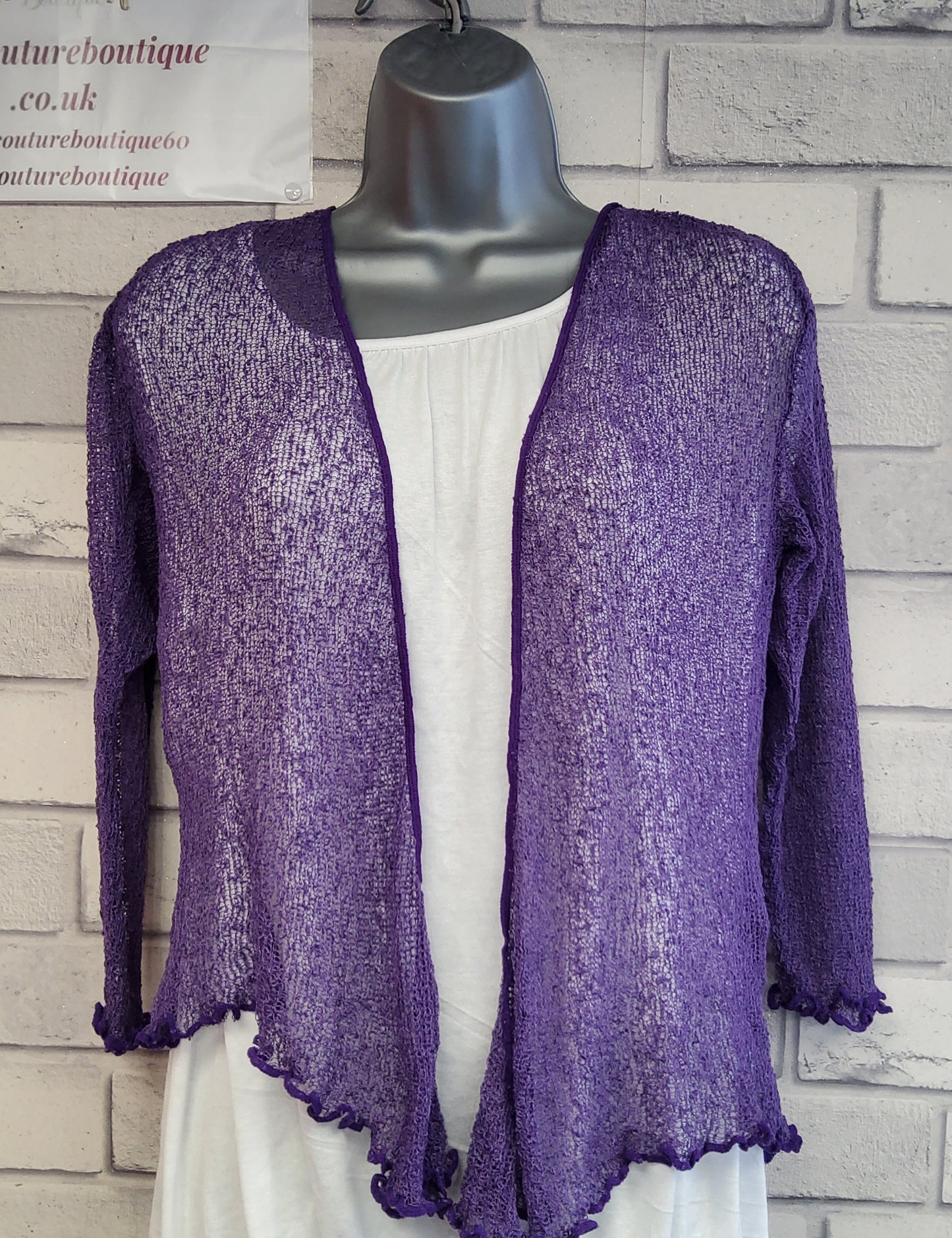 Trisha Short Shrug Cardigan - Couture Boutique