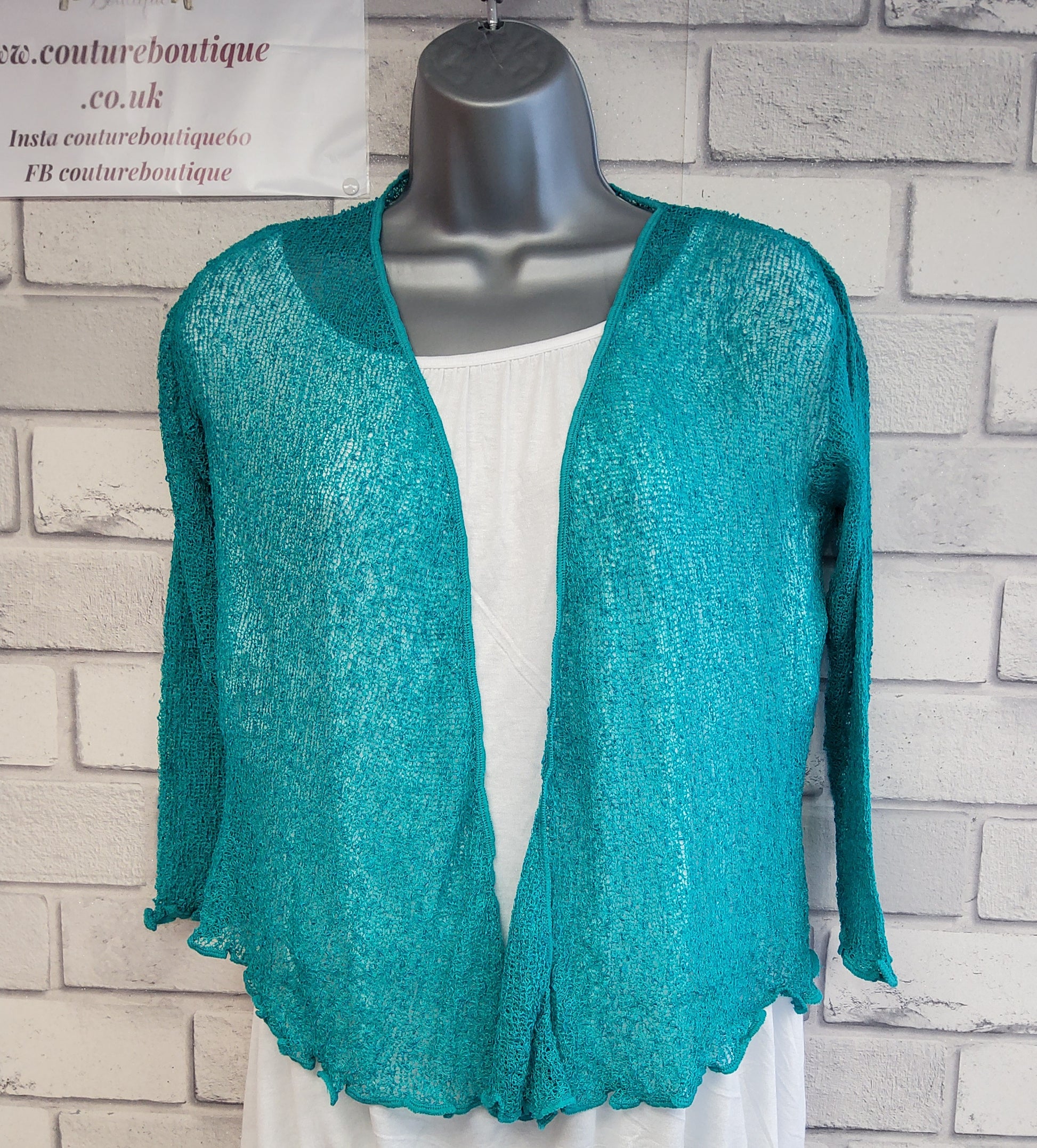 Trisha Short Shrug Cardigan - Couture Boutique