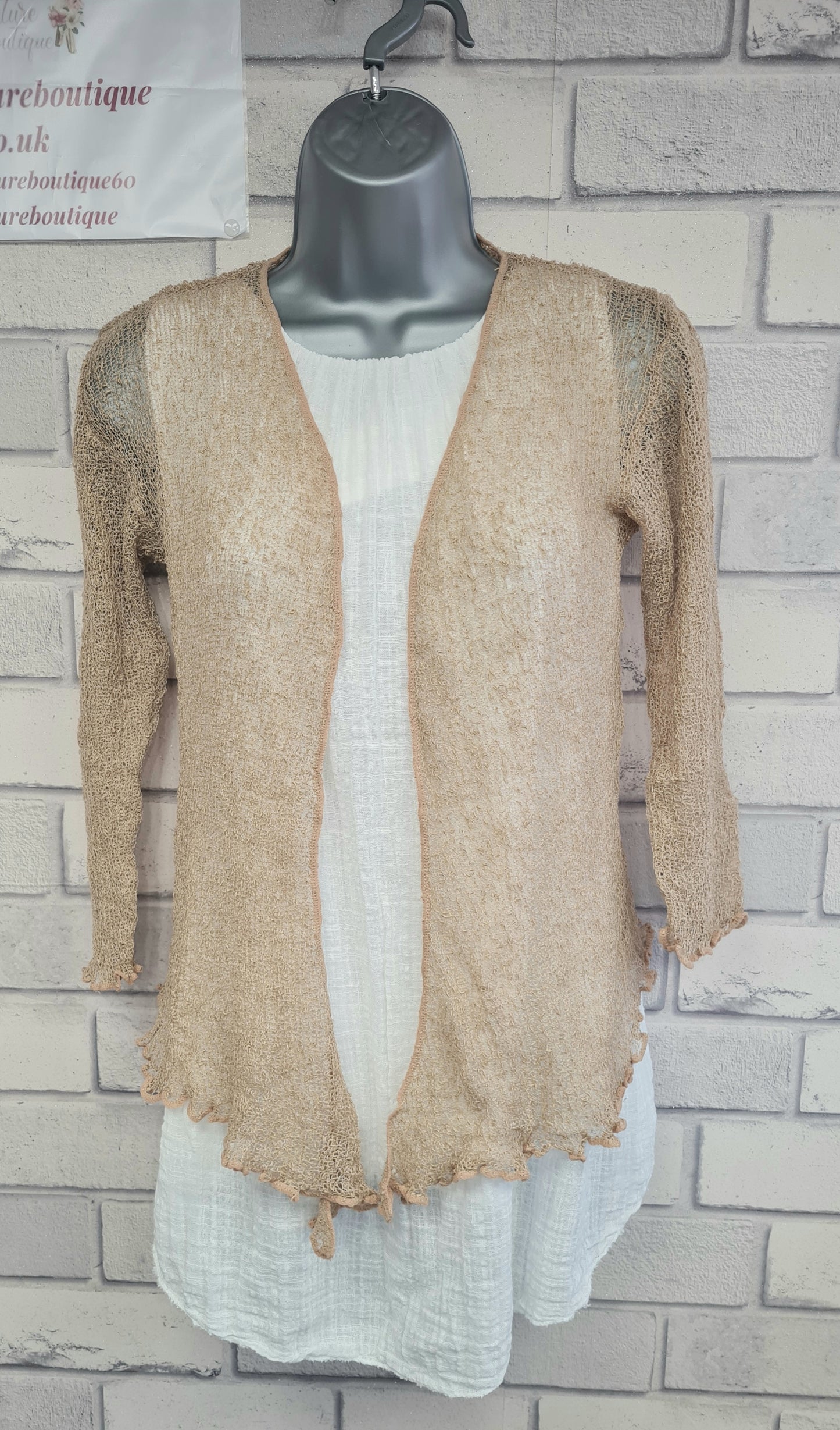 Trisha Short Shrug Cardigan - Couture Boutique