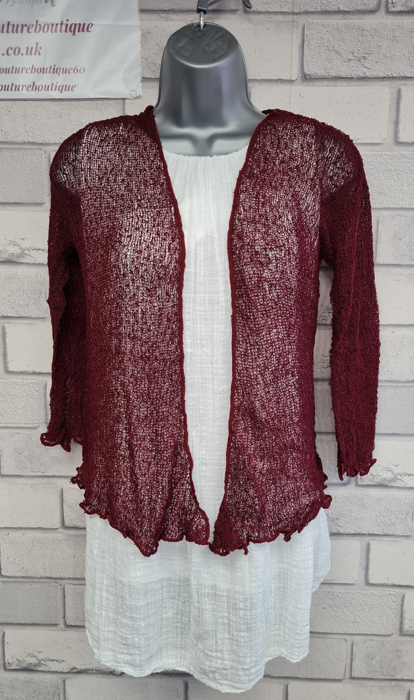 Trisha Short Shrug Cardigan - Couture Boutique