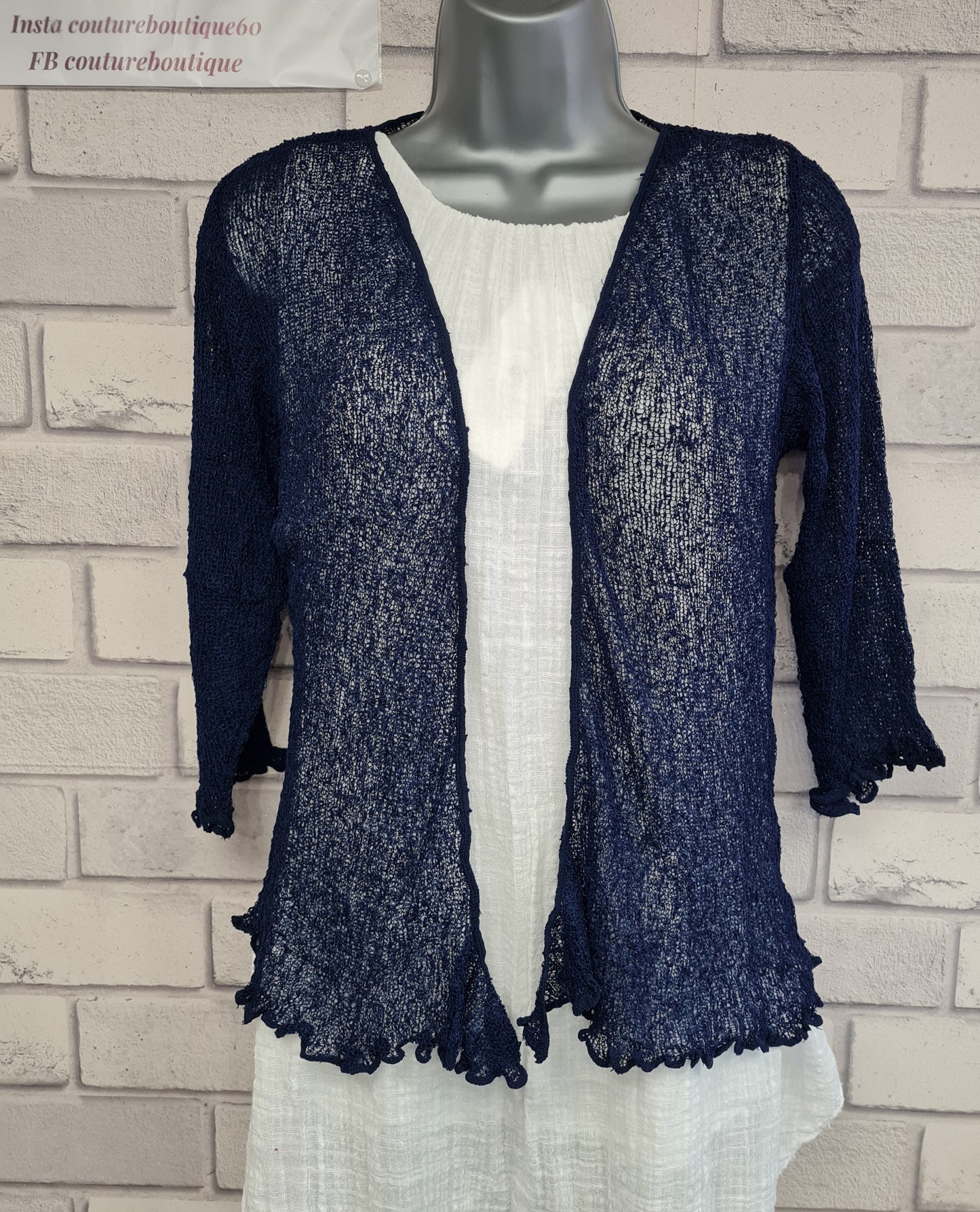 Trisha Short Shrug Cardigan - Couture Boutique