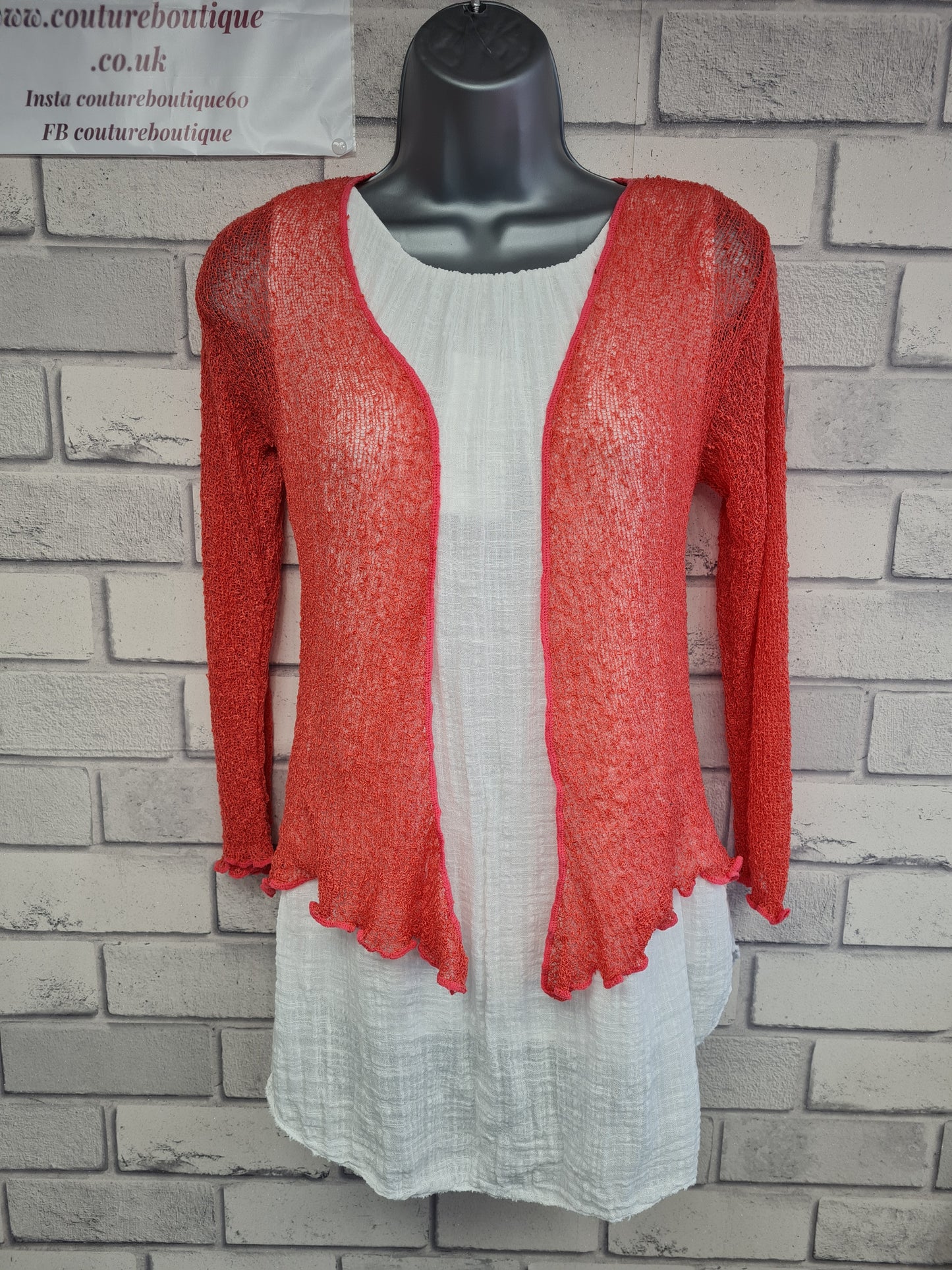 Trisha Short Shrug Cardigan - Couture Boutique