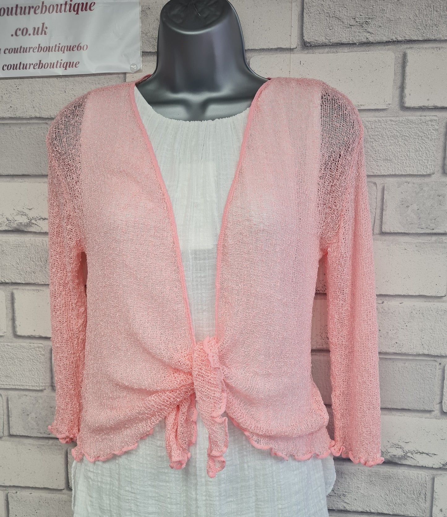 Trisha Short Shrug Cardigan - Couture Boutique
