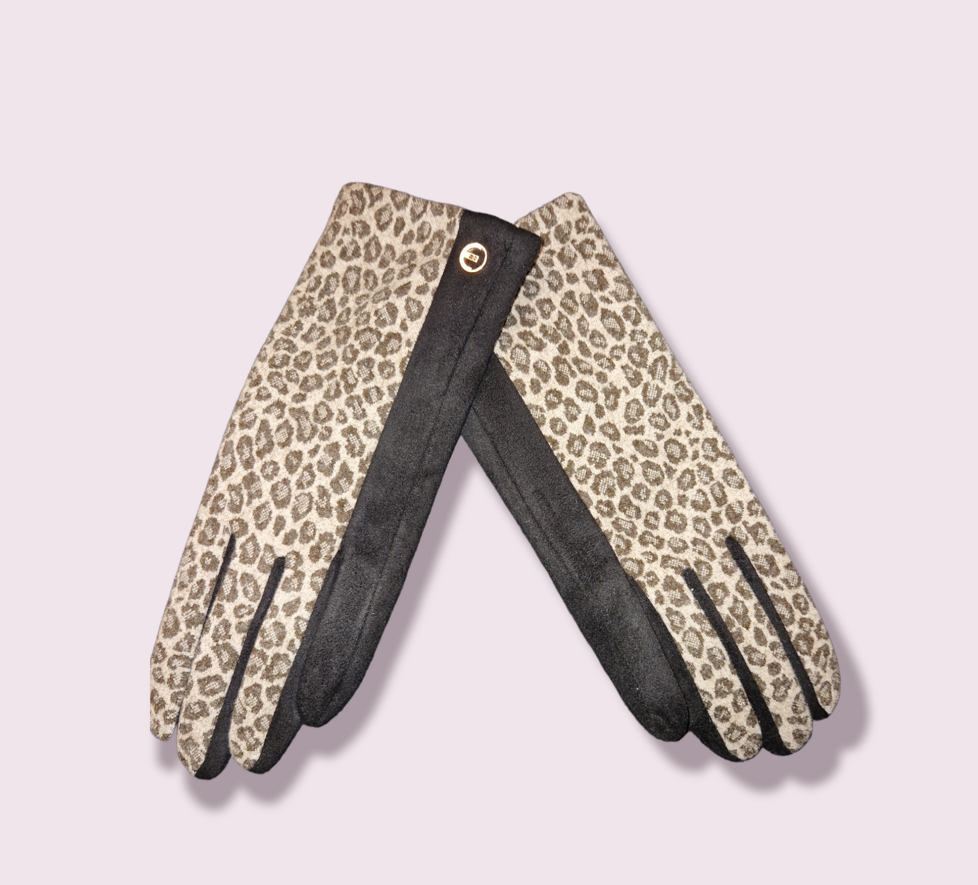 Ladies Suedette Velvet Gloves - Couture Boutique